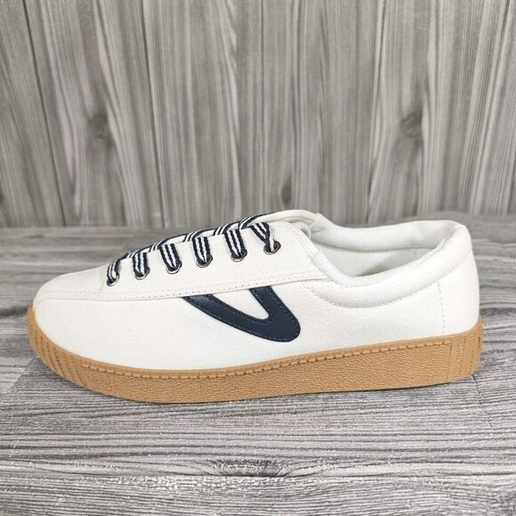 TRETORN Nyliteplus Canvas Sneakers Lace-up Casual Tennis Shoes - Women's Size 7 - Picture 11 of 16